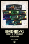 Horrorhawks Horror/Sci-Fi Postcard Set