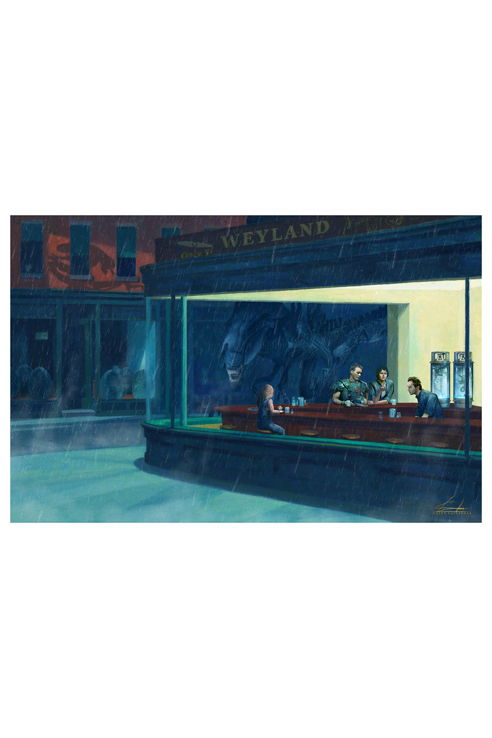 "Nightxenos" by Casey Callender
