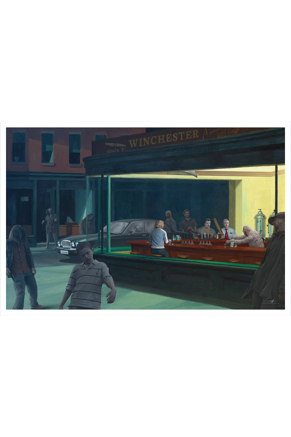 "Shaun of the Nighthawks" by Casey Callender