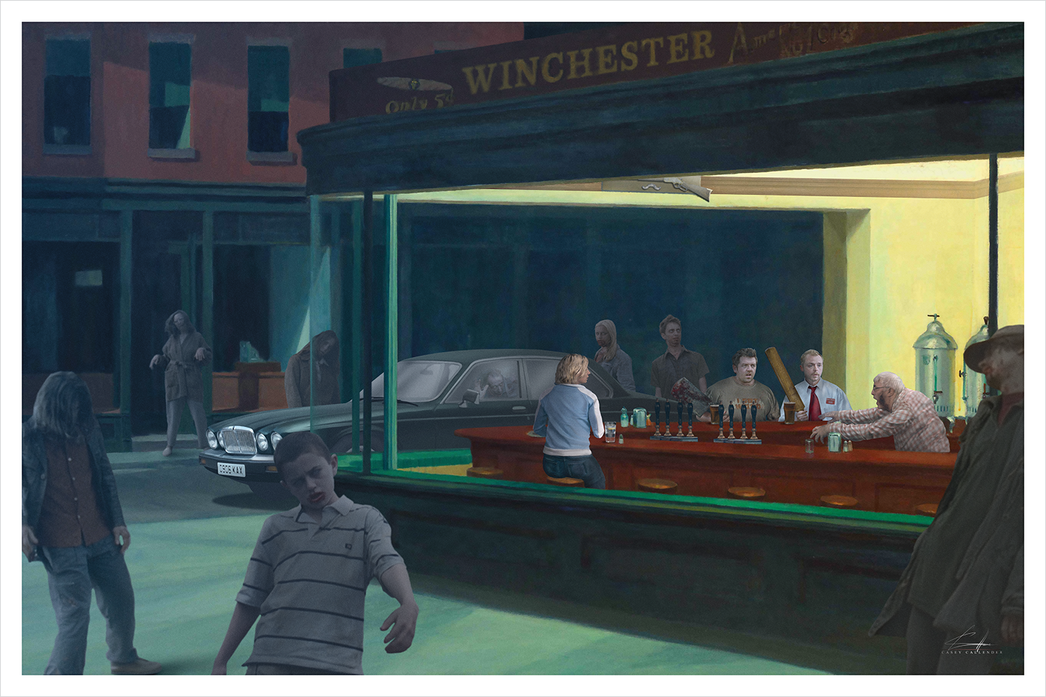"Shaun of the Nighthawks" by Casey Callender