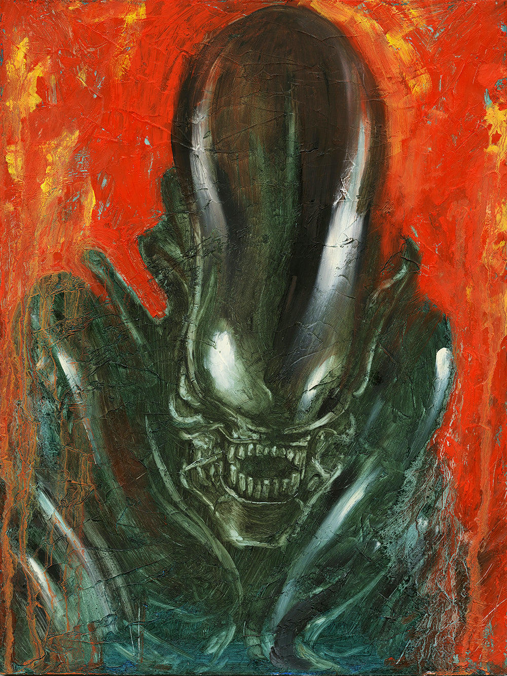 "Big Chap" Original Painting by Clay Rodery