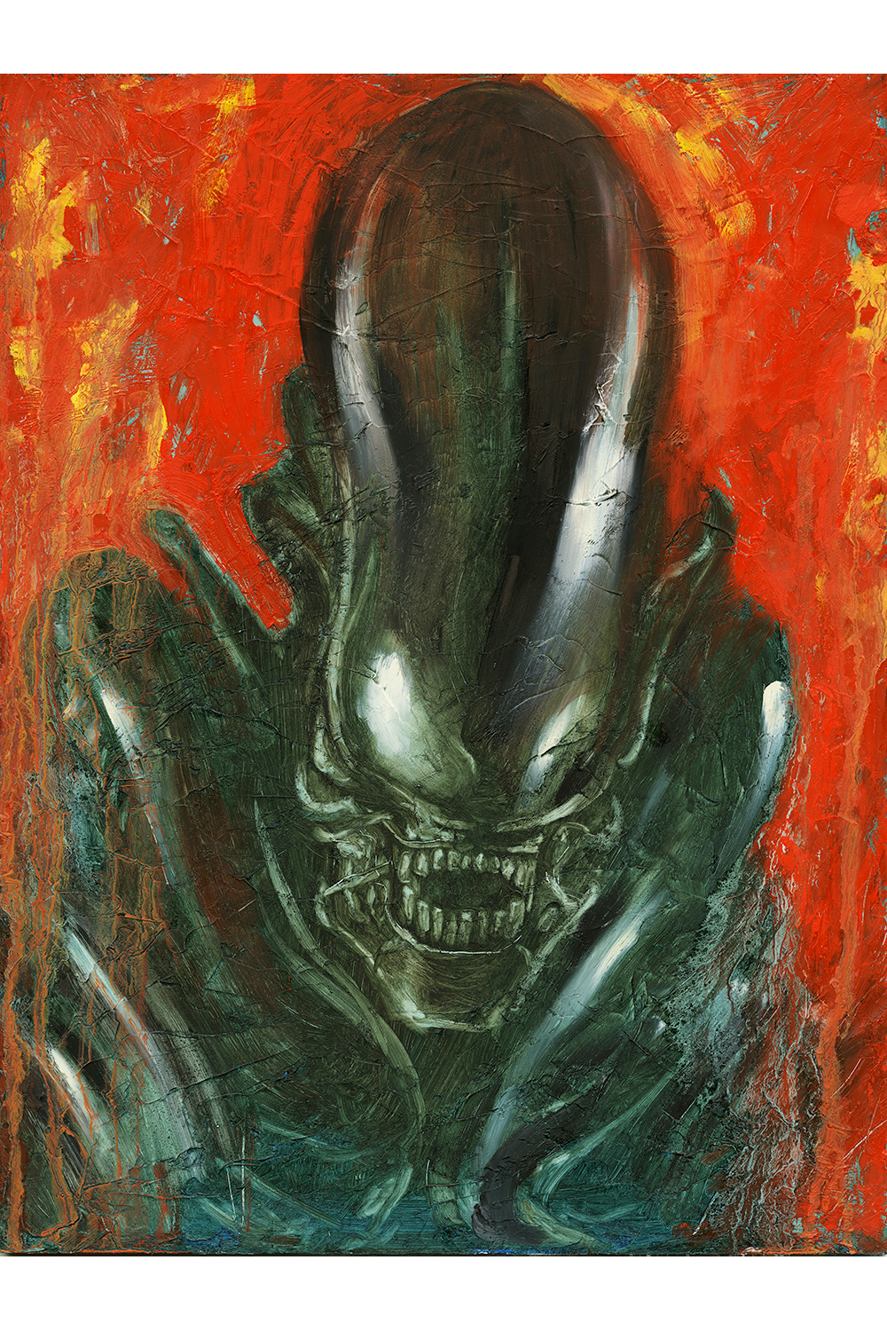 "Big Chap" Original Painting by Clay Rodery