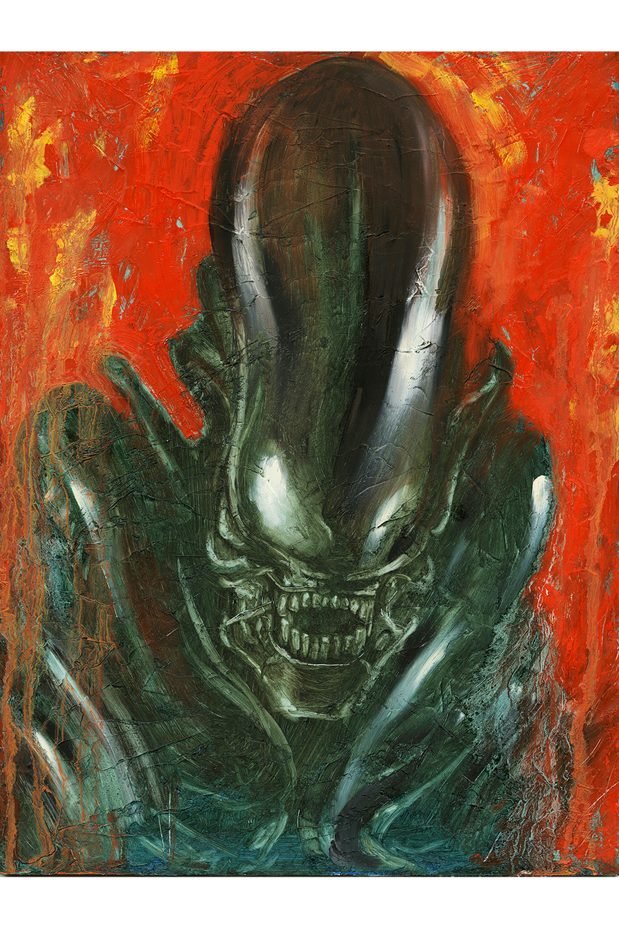 "Big Chap" Original Painting by Clay Rodery