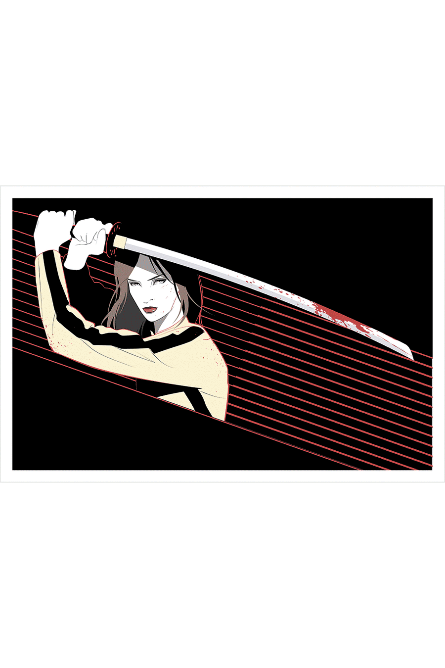 "Beatrix" Variant Metallic Print by Craig Drake