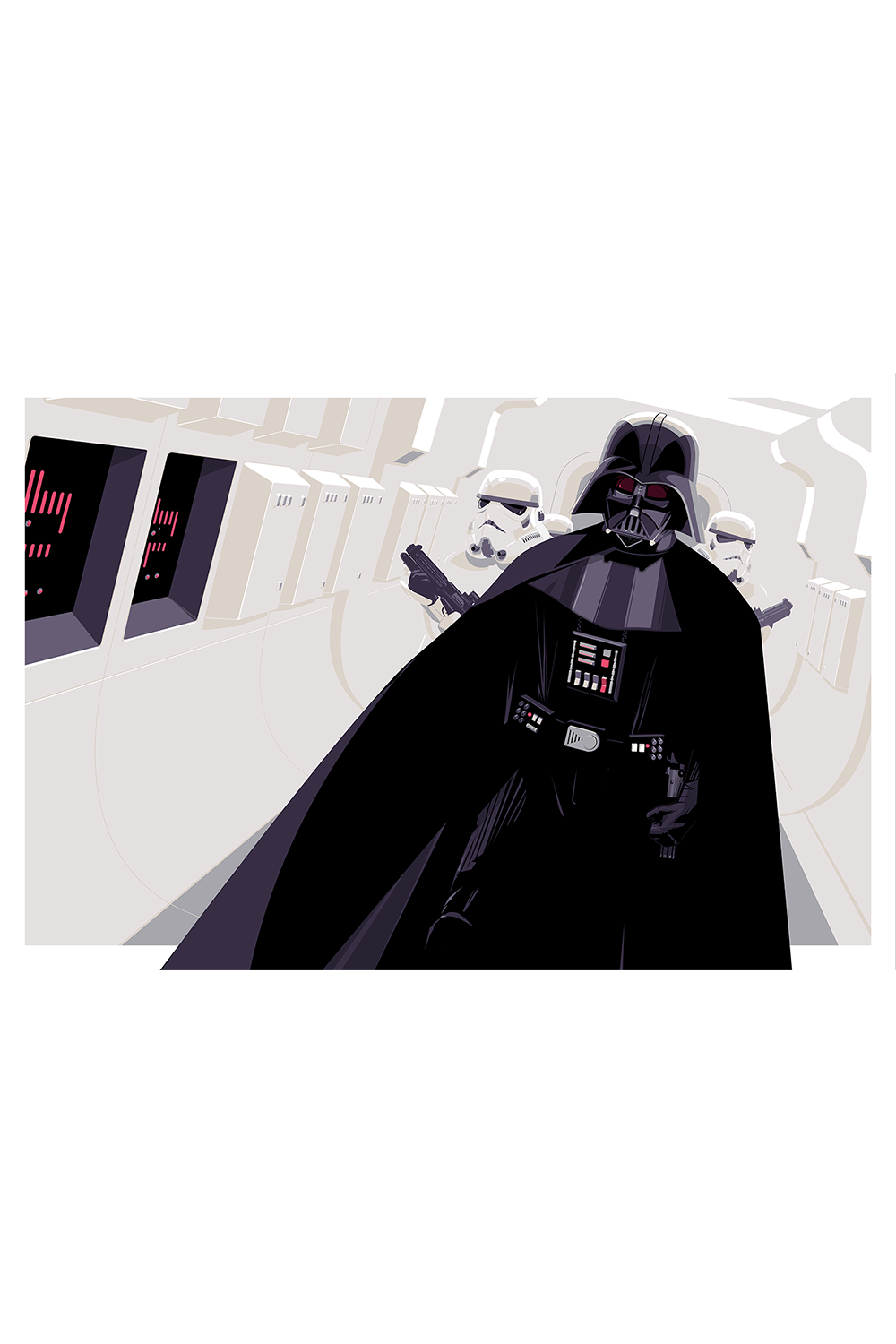 "Corvette Hallway" Giclee Variant by Craig Drake