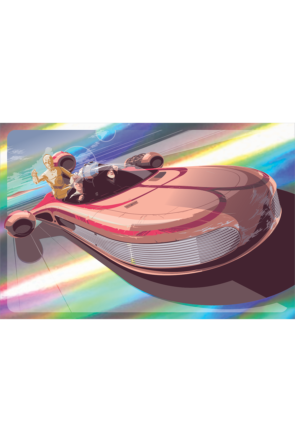 "Speeder" Foil Variant by Craig Drake