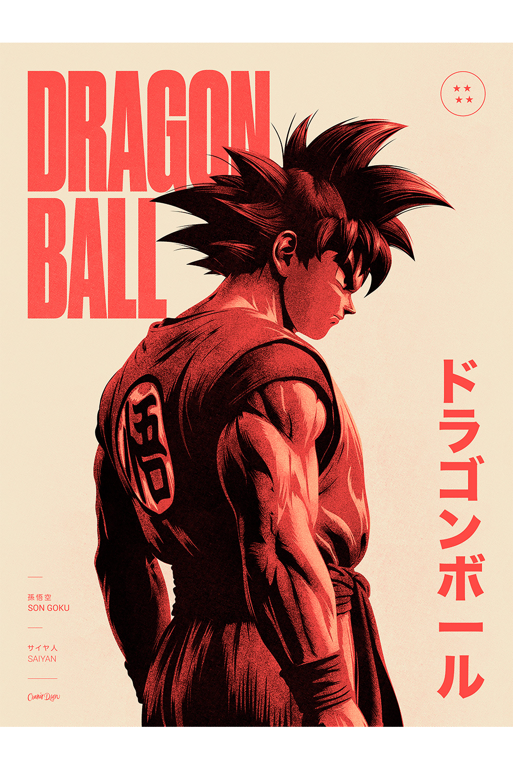 "Red Saiyan" by CranioDsgn