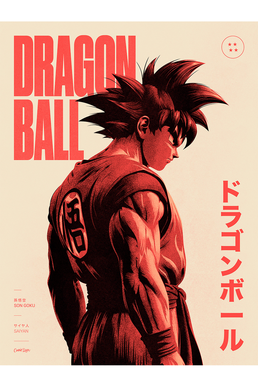 "Red Saiyan" by CranioDsgn