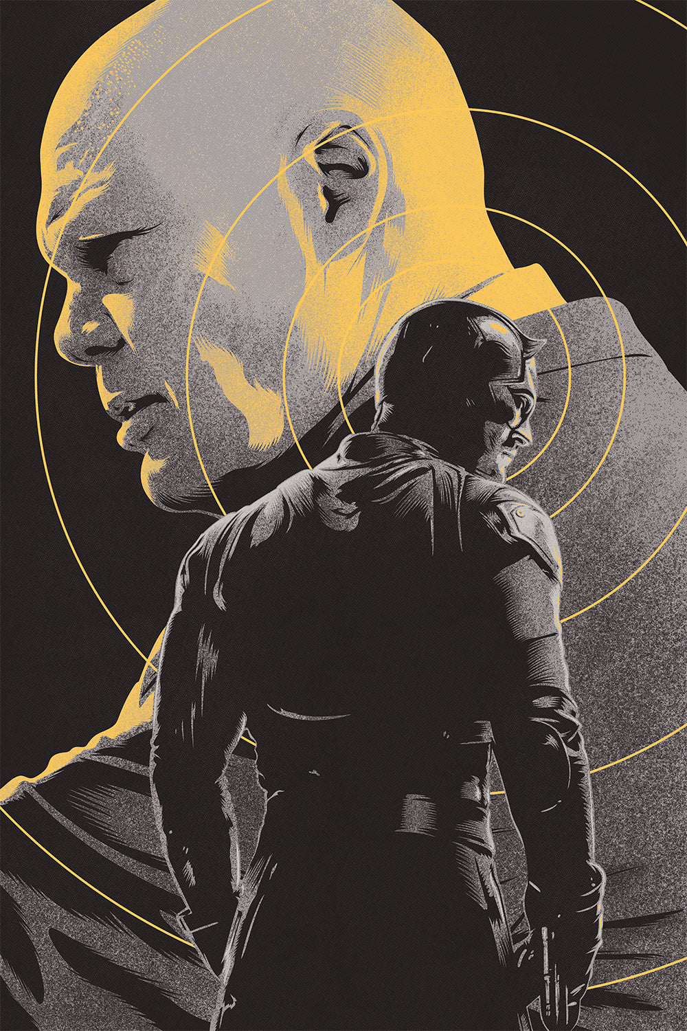 "The Devil Born Again" Grey Yellow Variant by CranioDsgn