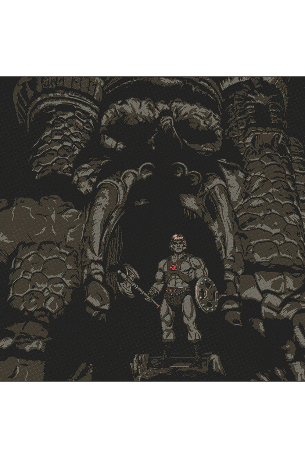 "The Hero & the Castle" by CranioDsgn