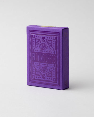 "Purple Wheel" Playing Cards by DKNG