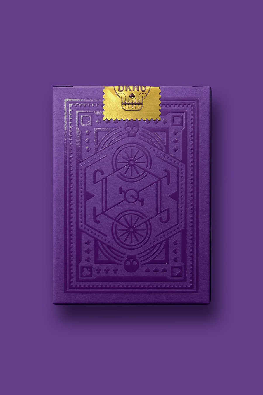 "Purple Wheel" Playing Cards by DKNG