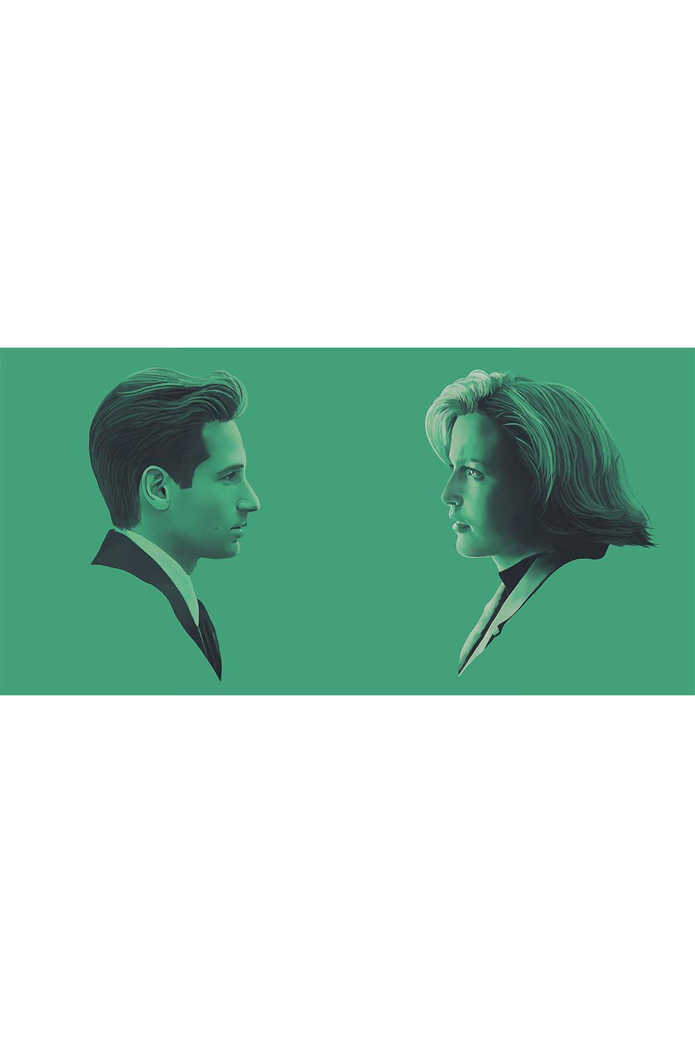 "Mulder & Scully" by Dakota Randall