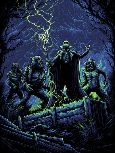"Wake Up Old Friend, It's Our Time" Archive Print by Dan Mumford