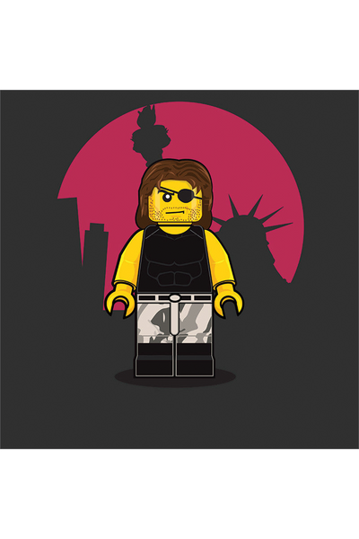 "LEGO Snake Plissken" by Dan Shearn