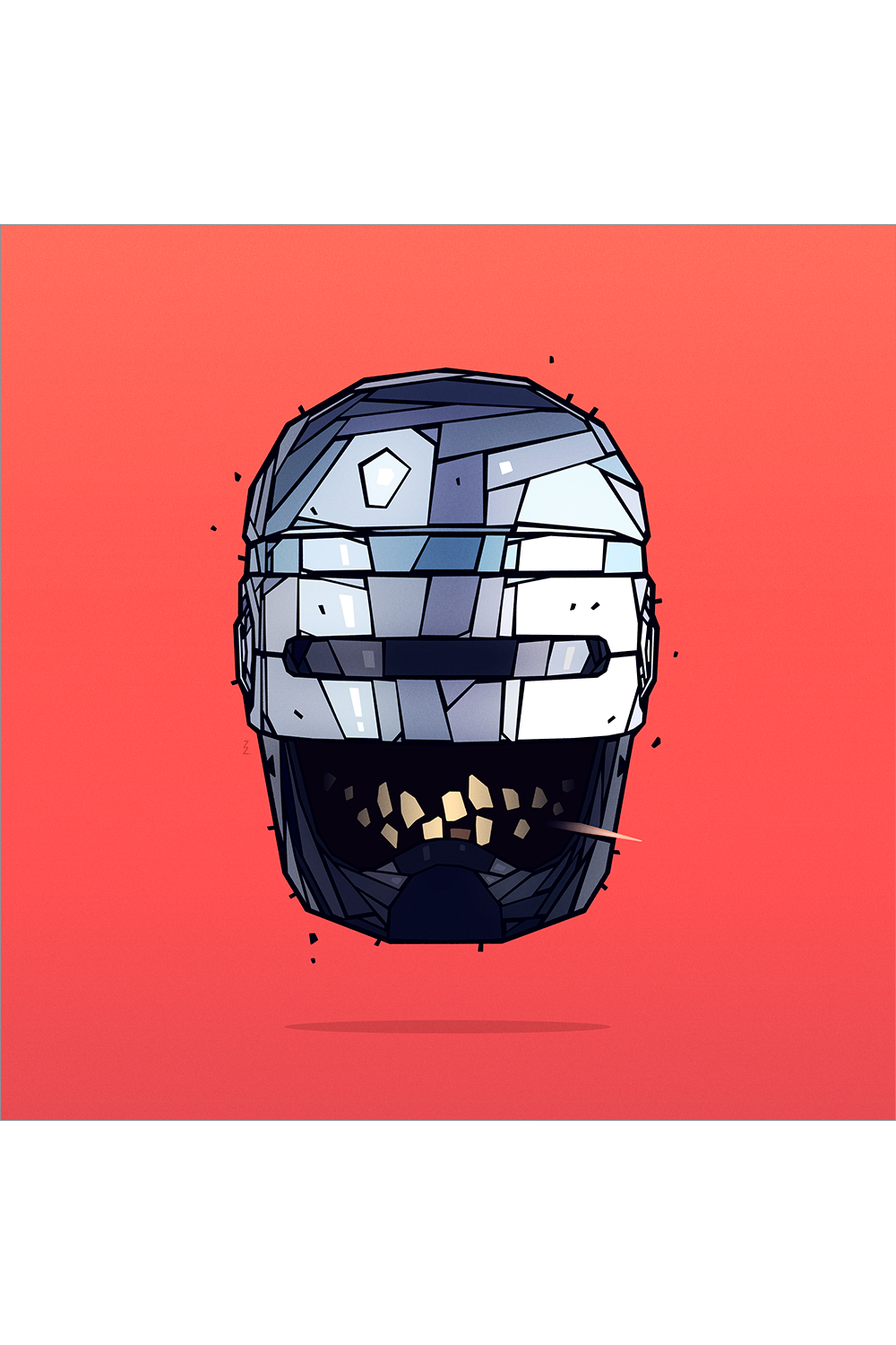 "'C' is for Cyborg" by Dani Blázquez