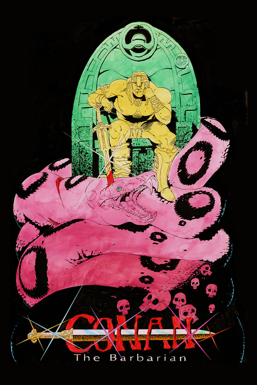 "Conan The Barbarian: Coiled Throne" by Daniel Brannock