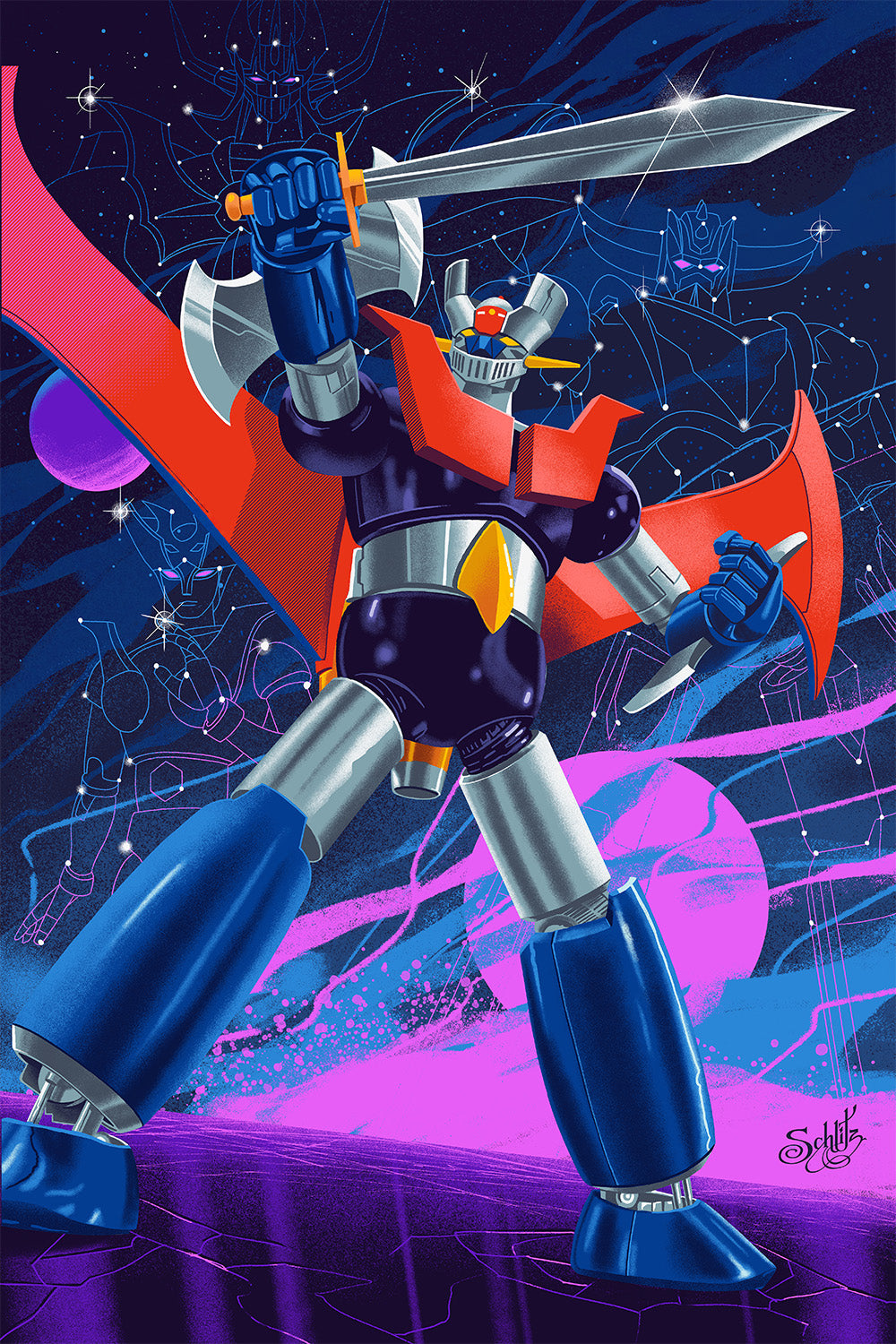 "Super Mazinger Z" by Danny Schlitz
