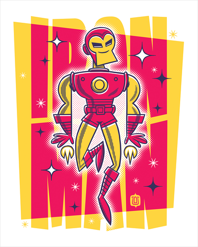 "I is for Iron Man" by David Vordtriede
