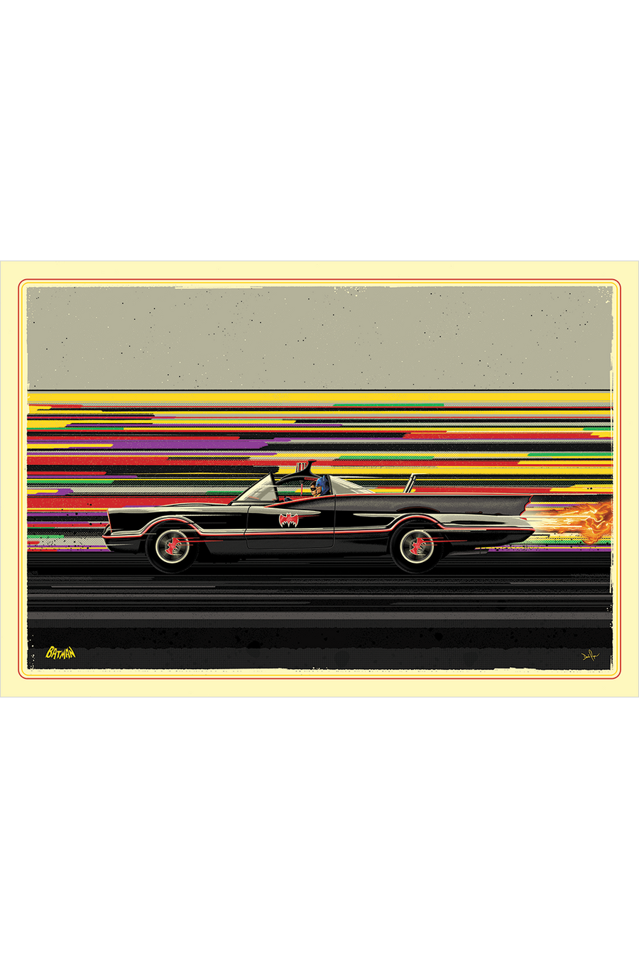 "Bat Wheels 66" Variant by Derek Payne