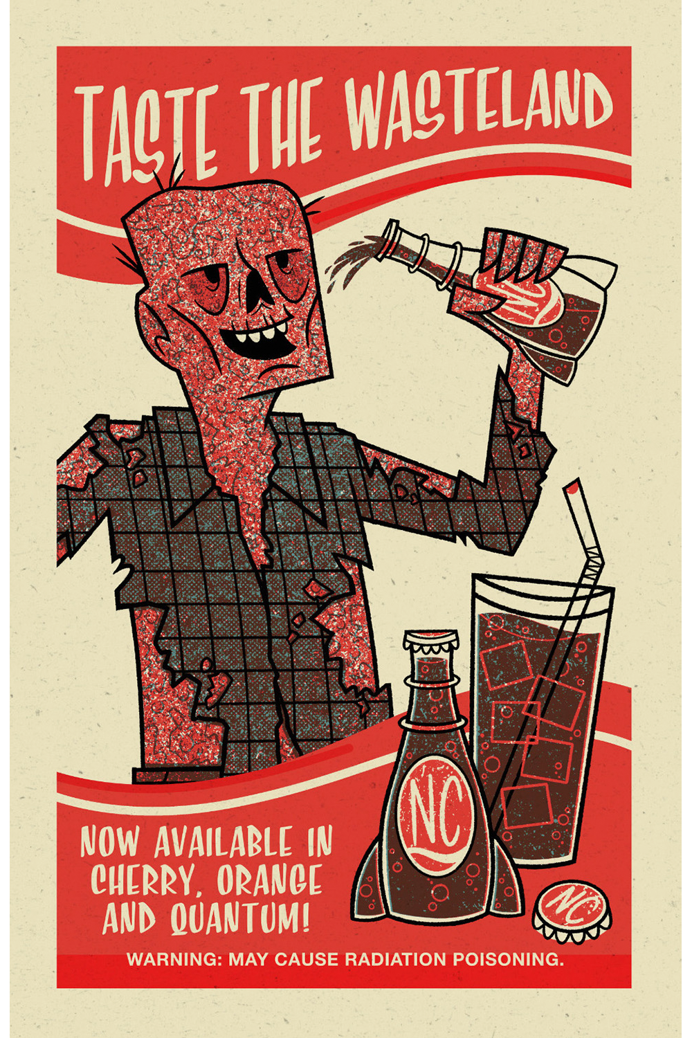 "Taste the Wasteland" Second Edition Screen Print by Doug LaRocca