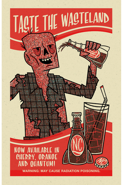 "Taste the Wasteland" Second Edition Screen Print by Doug LaRocca