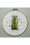 "Activator" Activator Green Cross Stitch Original by Emily Larrabee