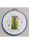 "Activator" Elisabeth Blue Cross Stitch Original by Emily Larrabee
