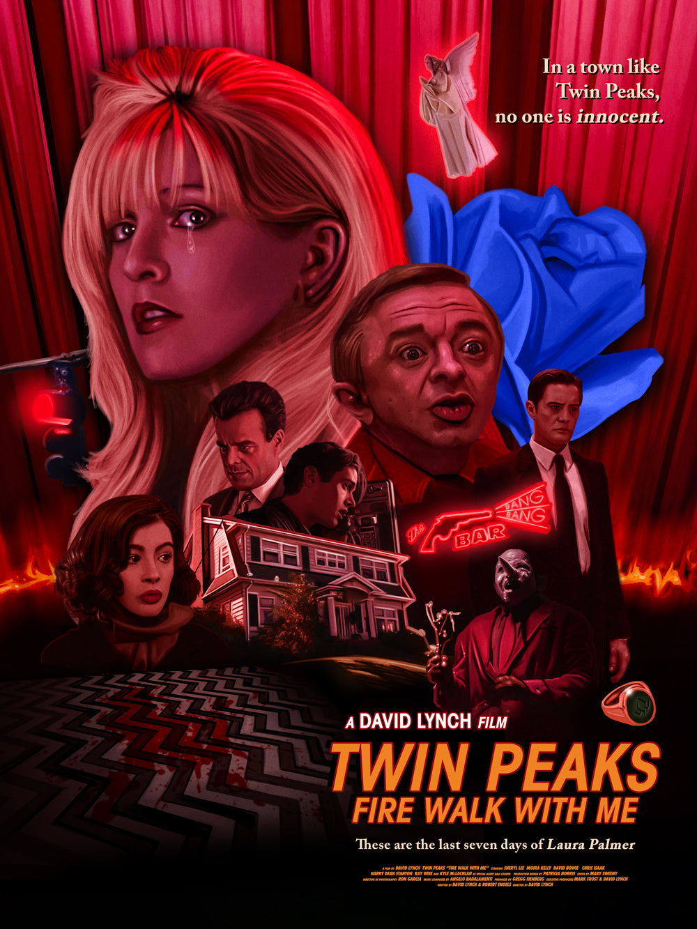 "The Last Seven Days of Laura Palmer" by Gibson Graphix