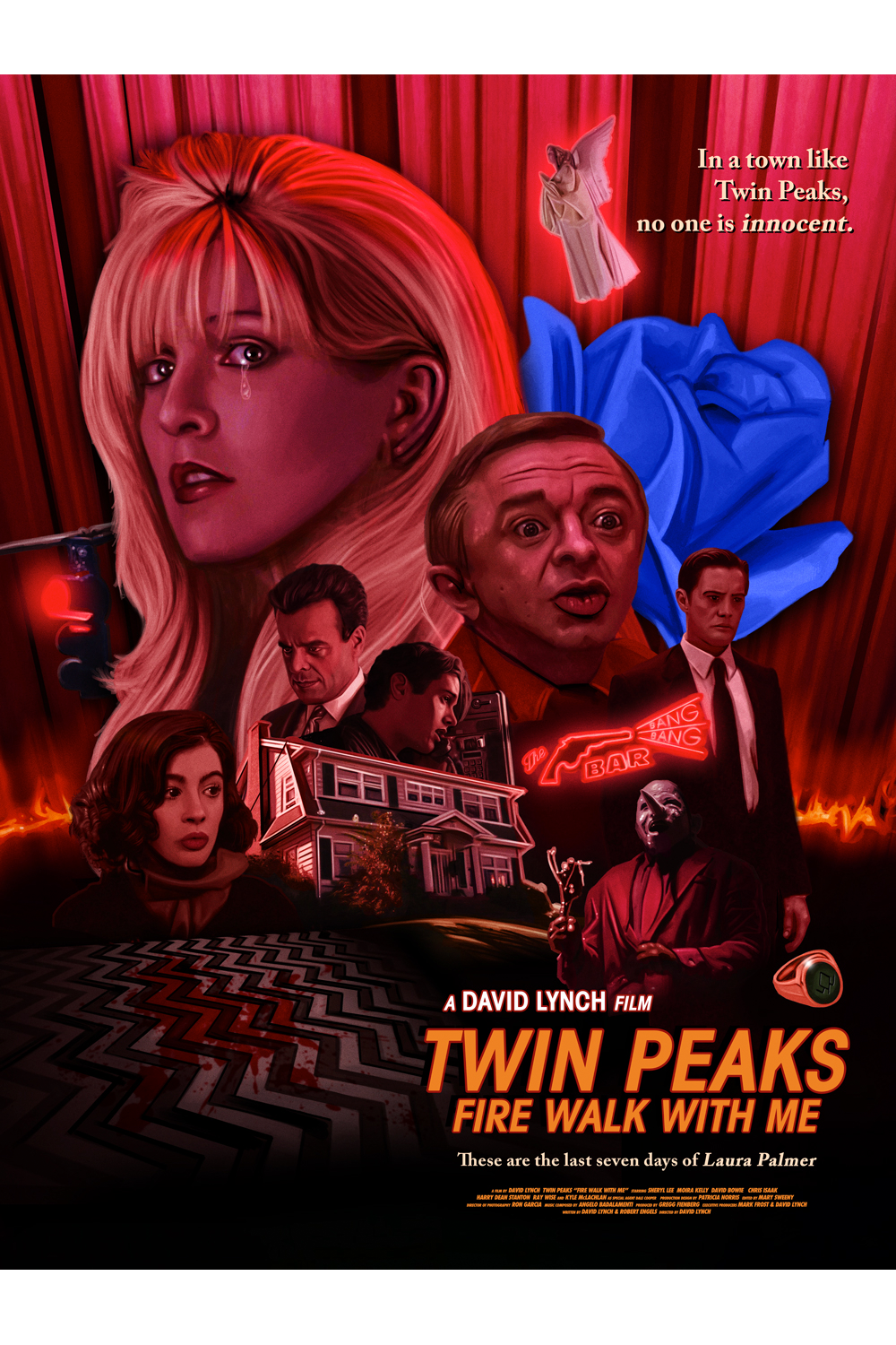 "The Last Seven Days of Laura Palmer" by Gibson Graphix