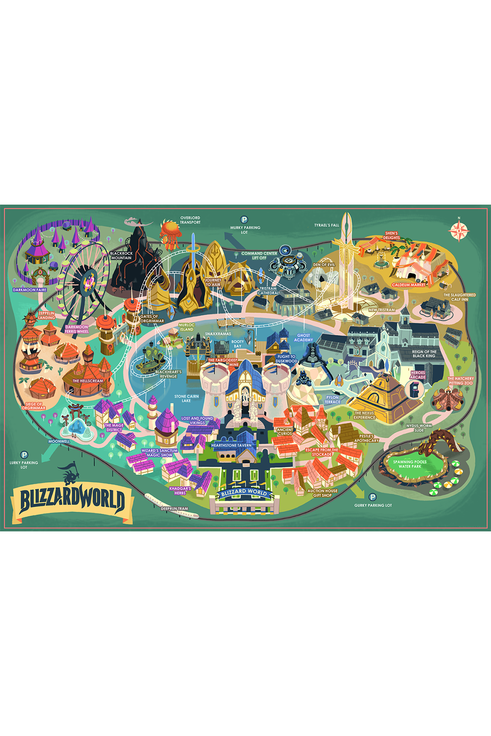 "BlizzardWorld" Large Variant by Glen Brogan