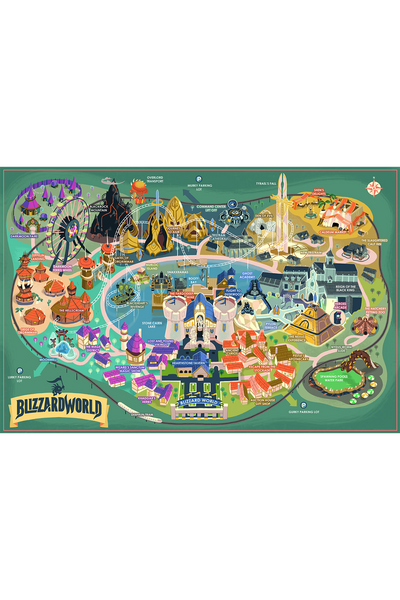 "BlizzardWorld" Large Variant by Glen Brogan