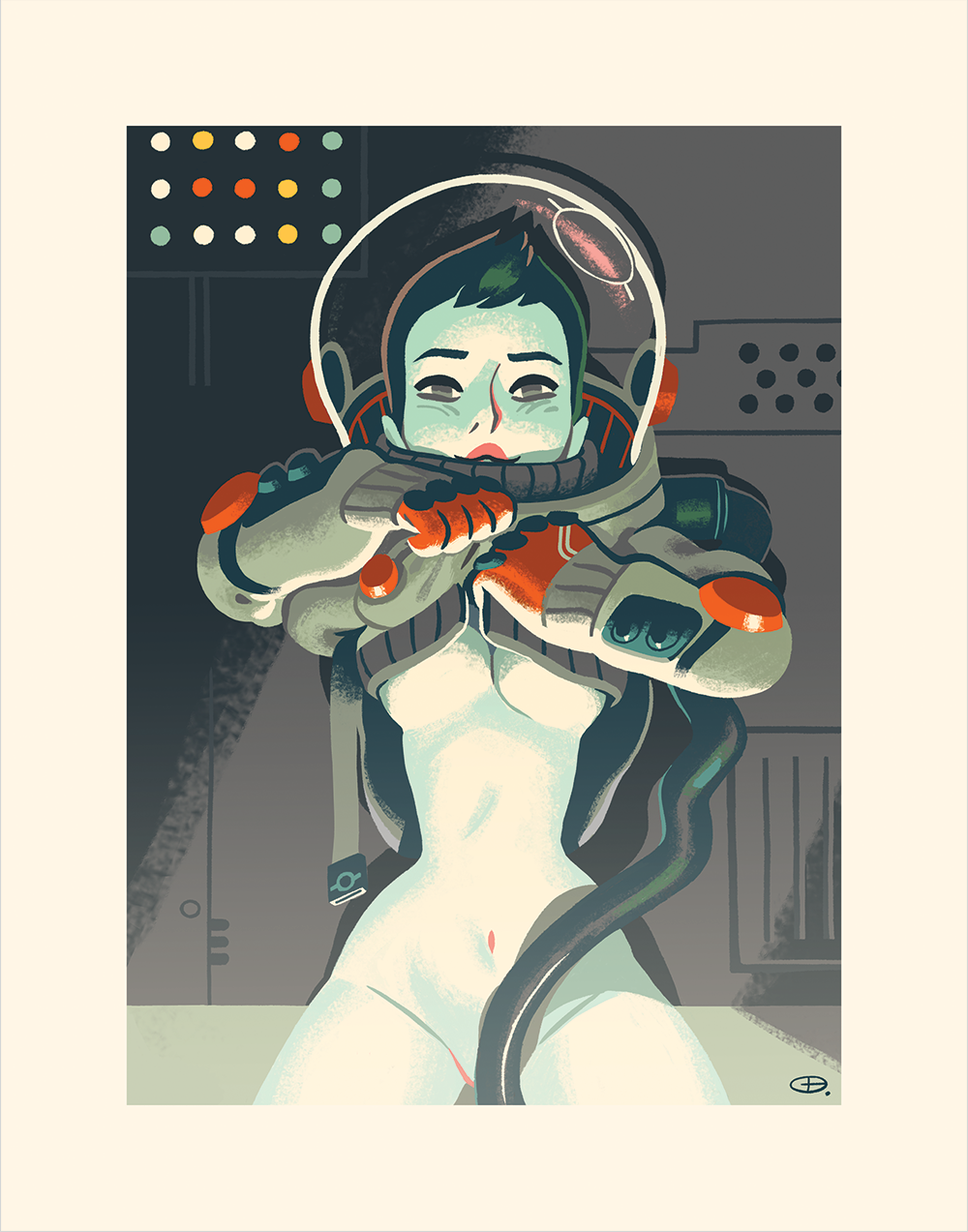 8. "Astronaut" by Glen Brogan