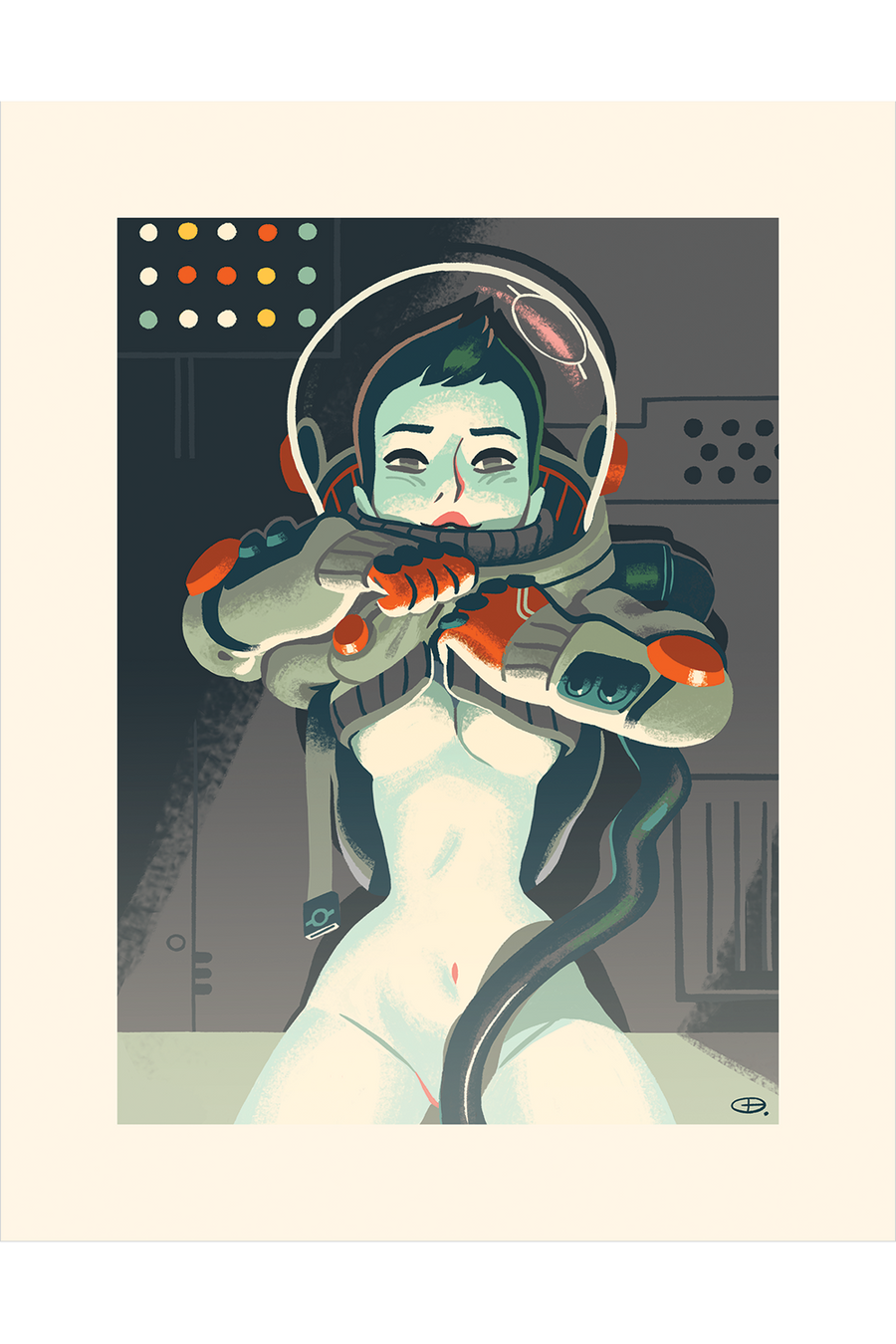 8. "Astronaut" by Glen Brogan