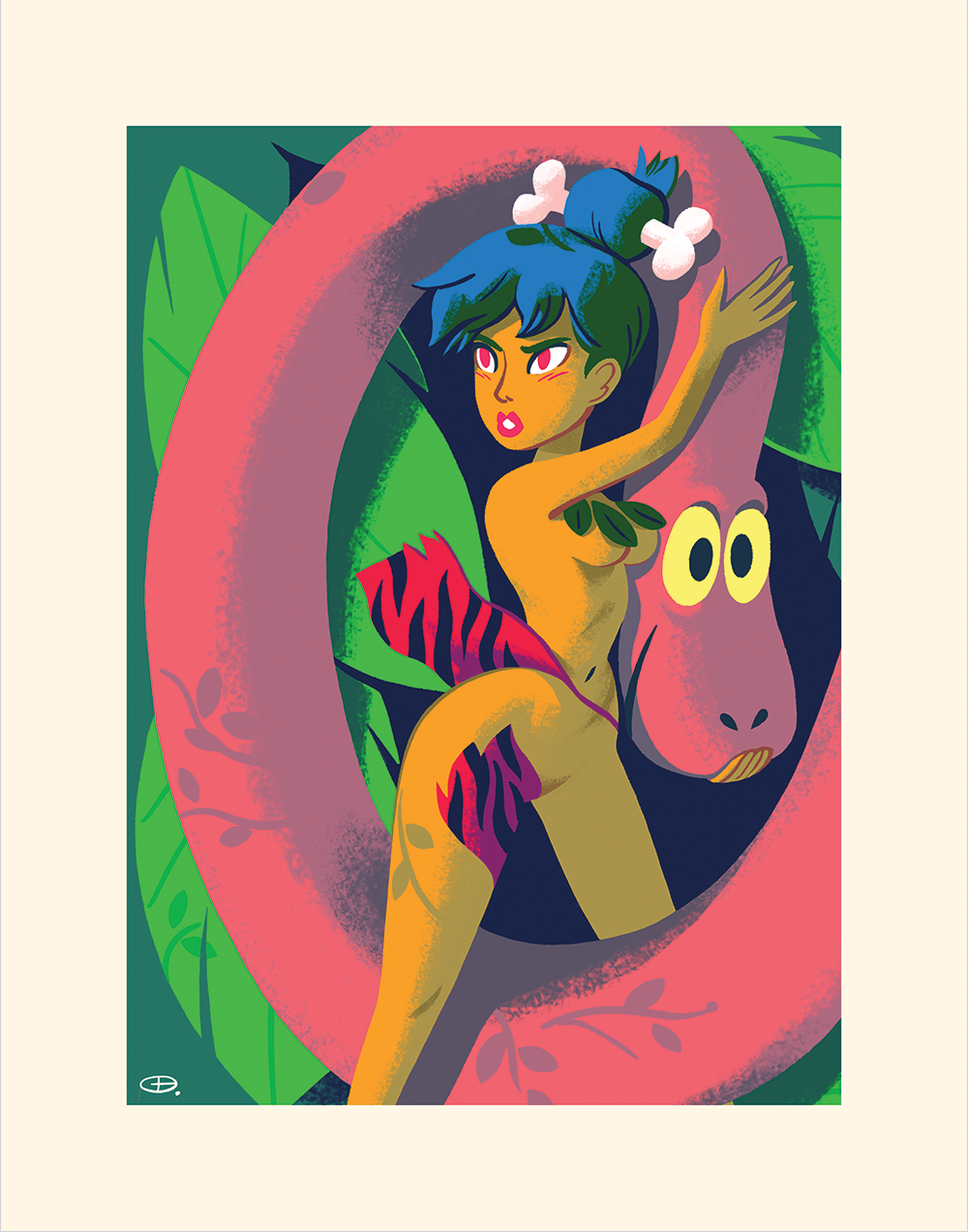 20. "Cavegirl" by Glen Brogan