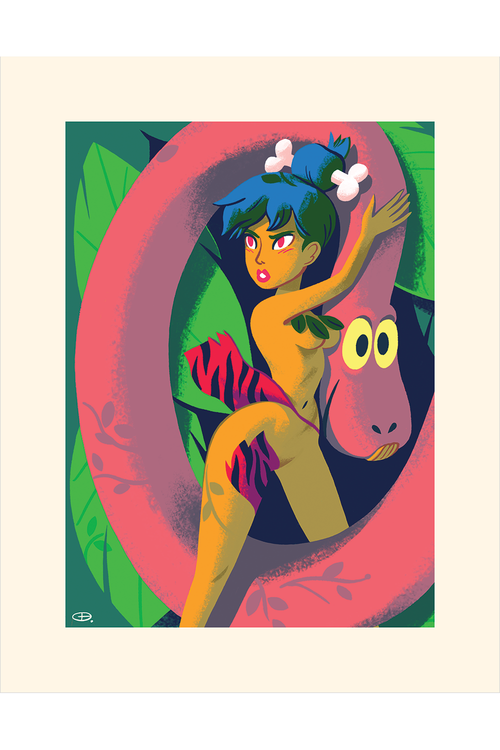 20. "Cavegirl" by Glen Brogan