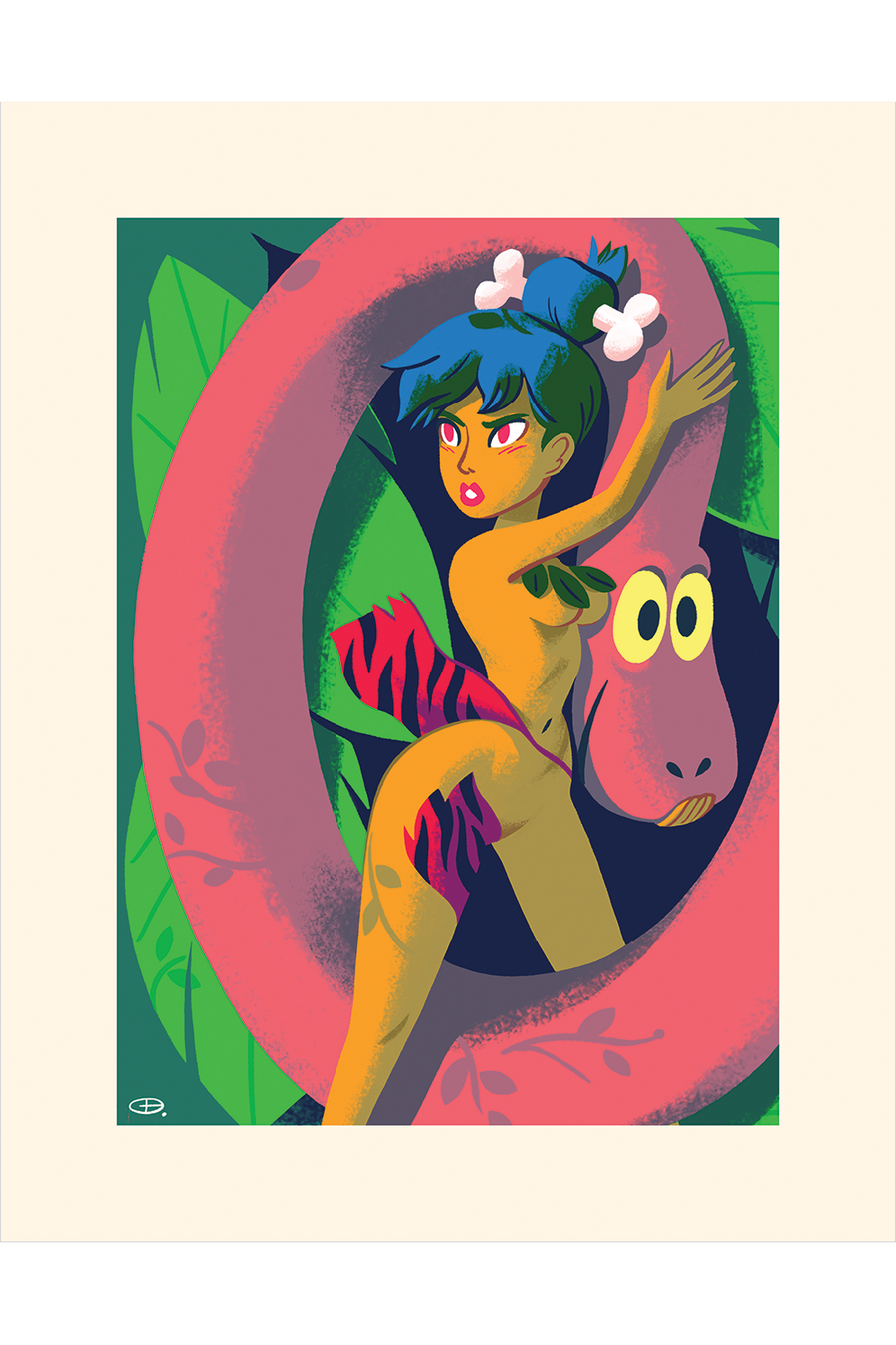 20. "Cavegirl" by Glen Brogan