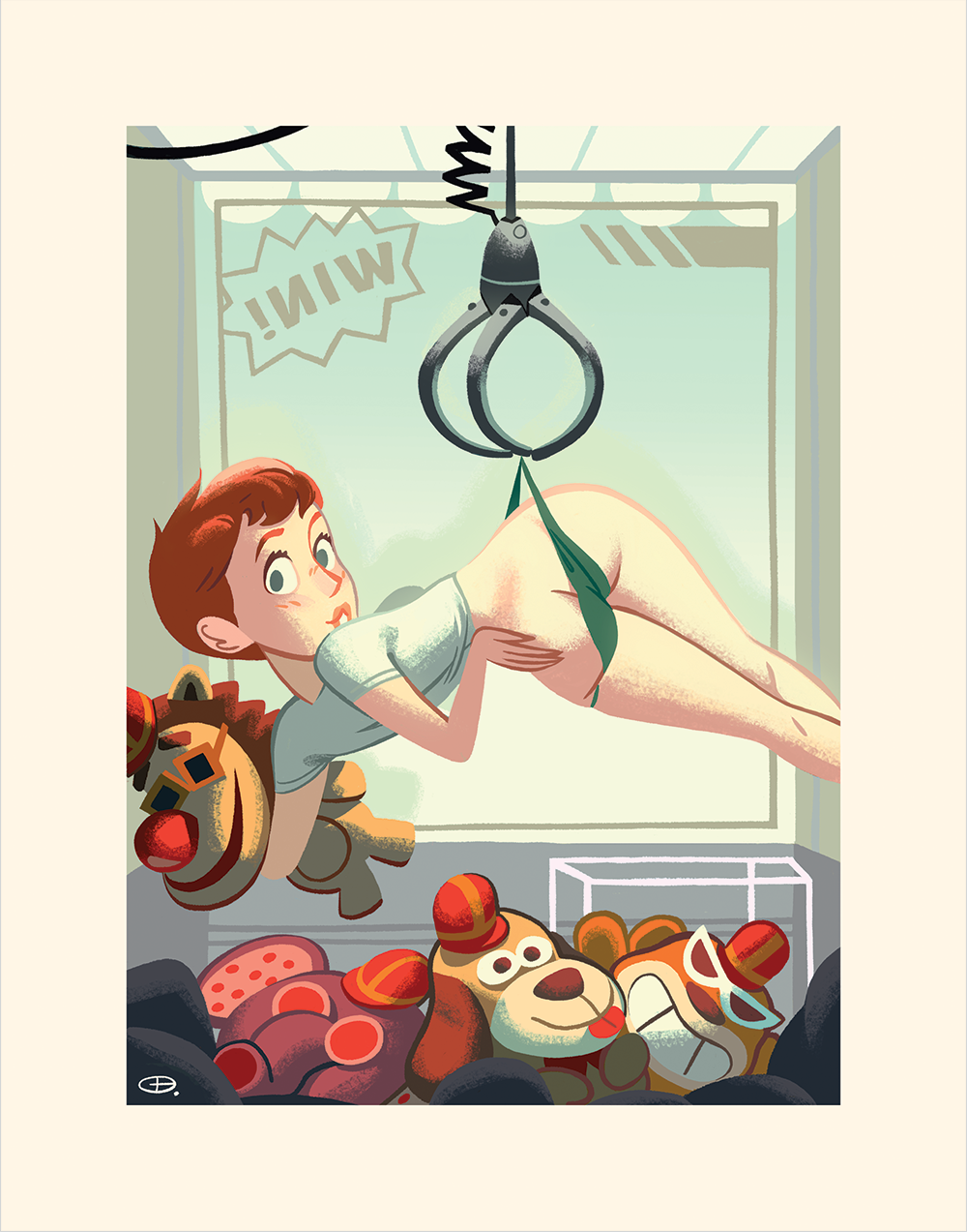 19. "Claw Machine" by Glen Brogan