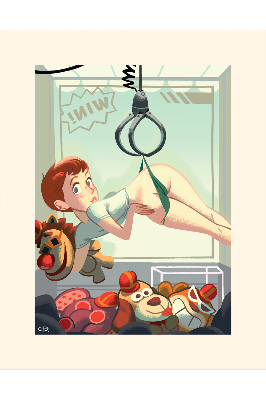 19. "Claw Machine" by Glen Brogan