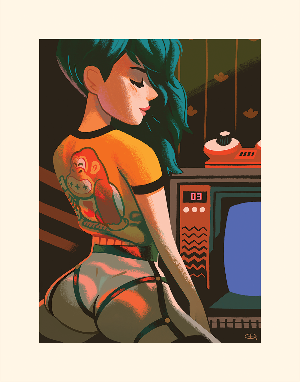 24. "DK Jr." by Glen Brogan