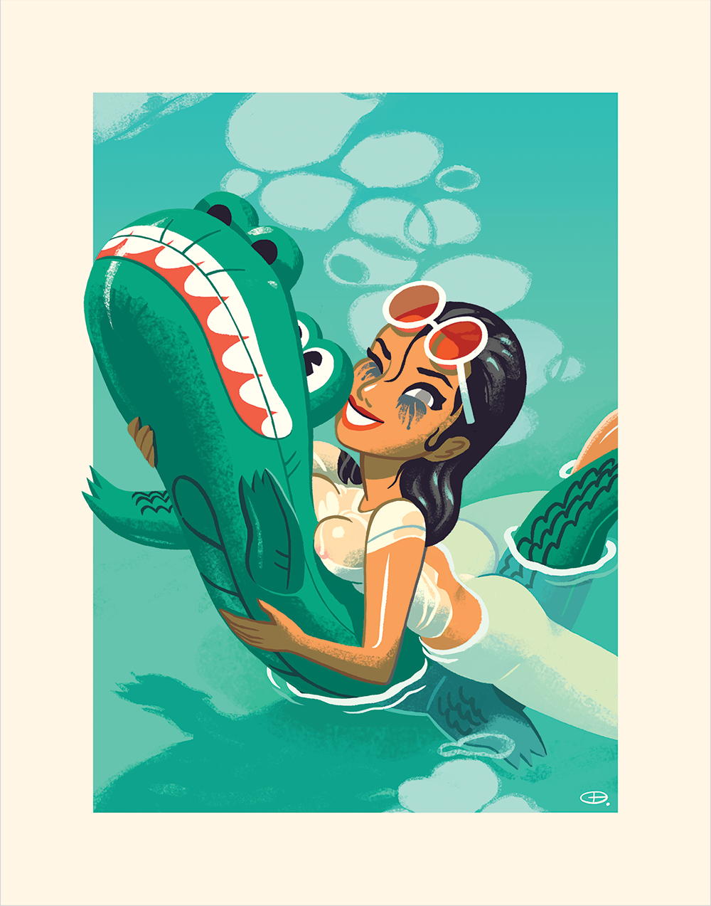 2. "Gator" by Glen Brogan