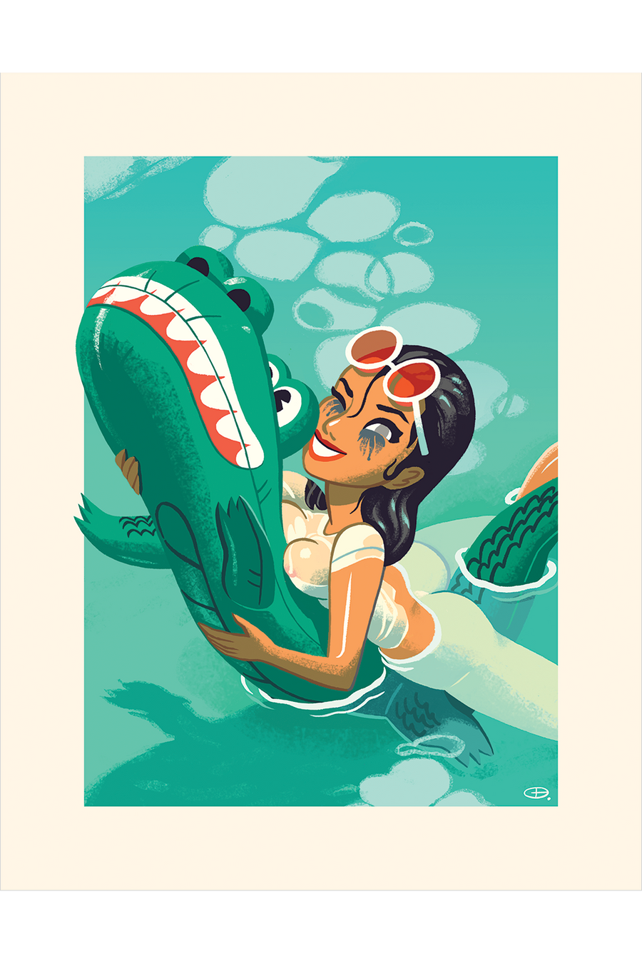 2. "Gator" by Glen Brogan