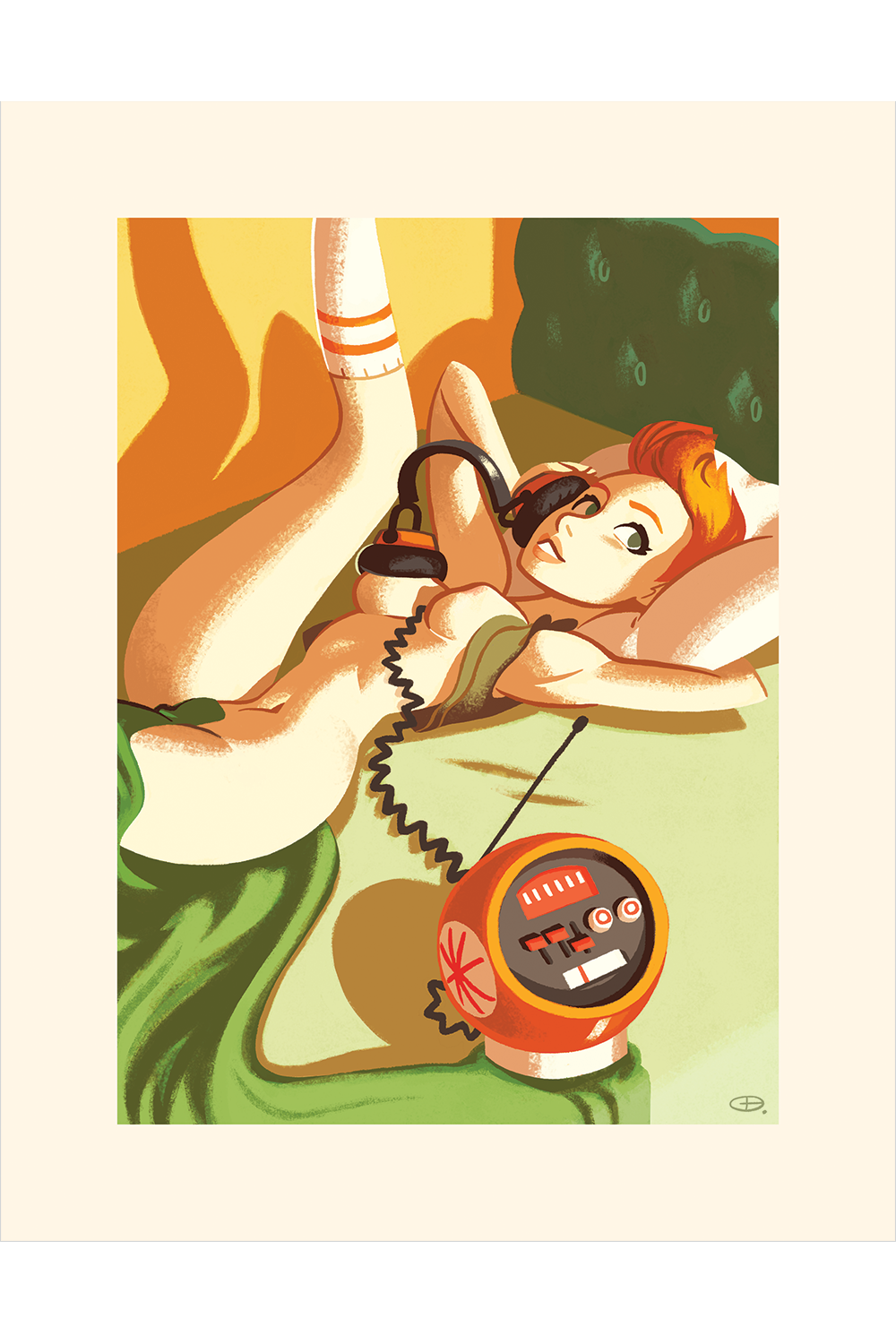 21. "Headphones" by Glen Brogan