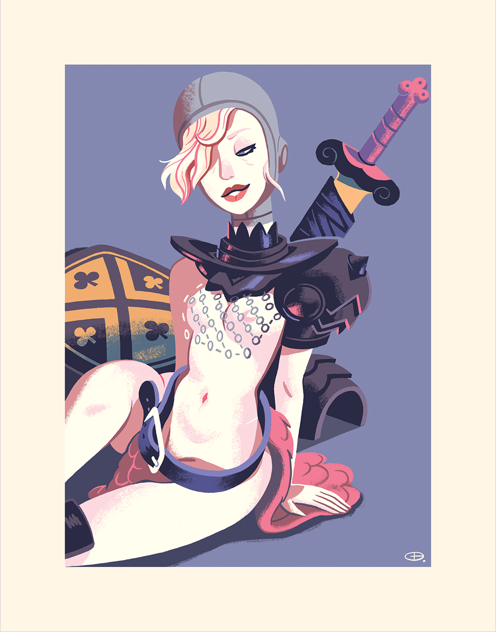 22. "Knight" by Glen Brogan