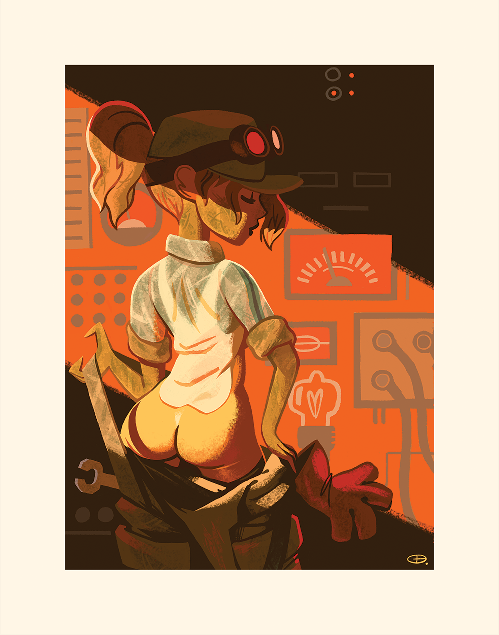 4. "Mechanic" by Glen Brogan