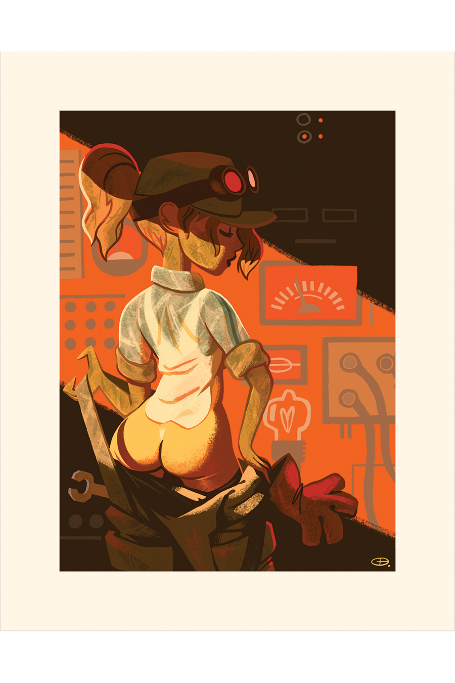 4. "Mechanic" by Glen Brogan