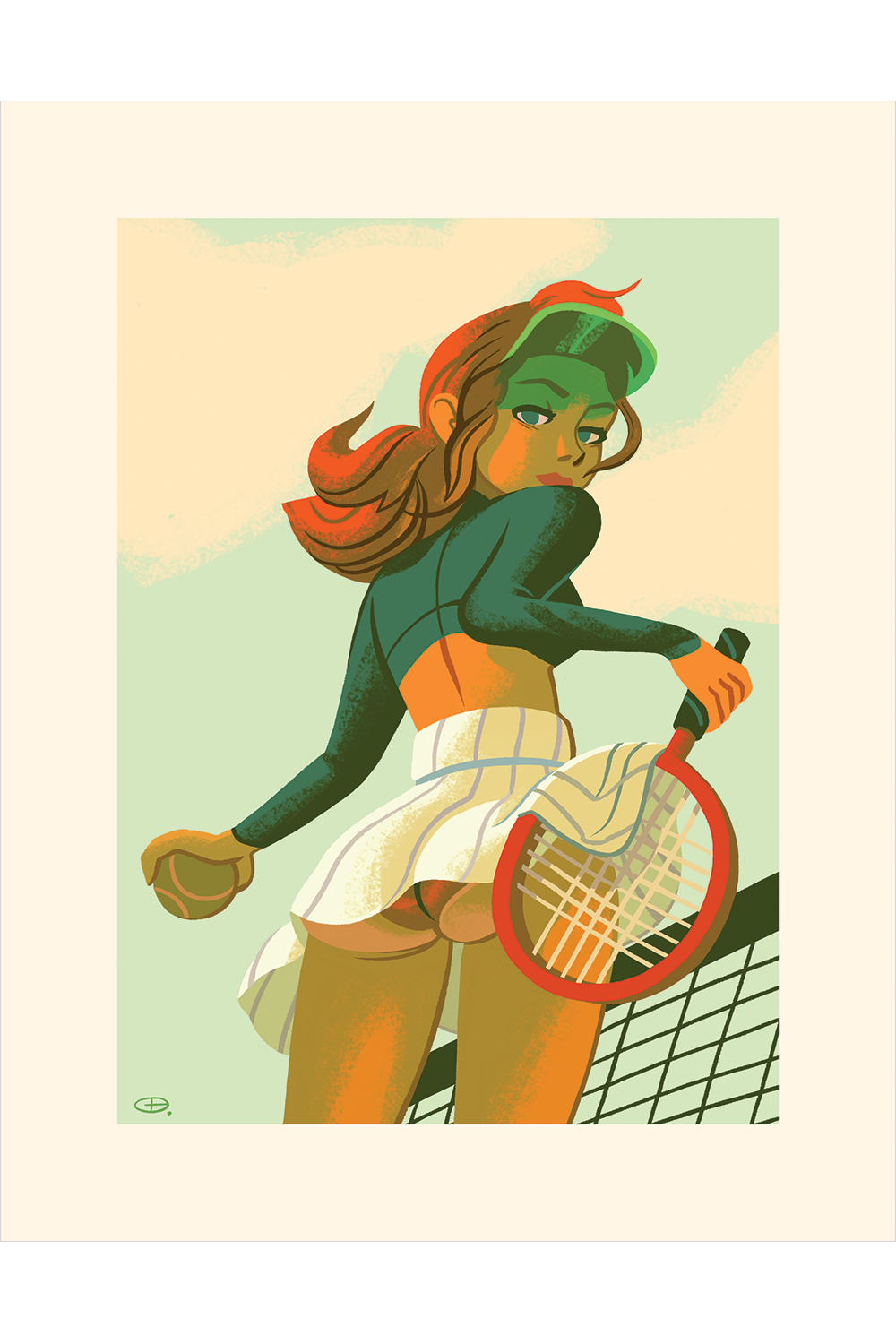 13. "Tennis" by Glen Brogan
