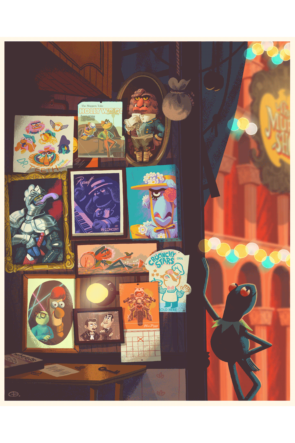 "Backstage" Metallic Variant by Glen Brogan