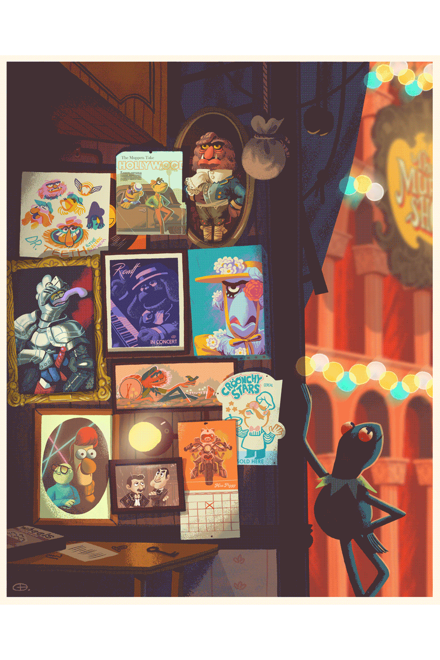 "Backstage" Metallic Variant by Glen Brogan