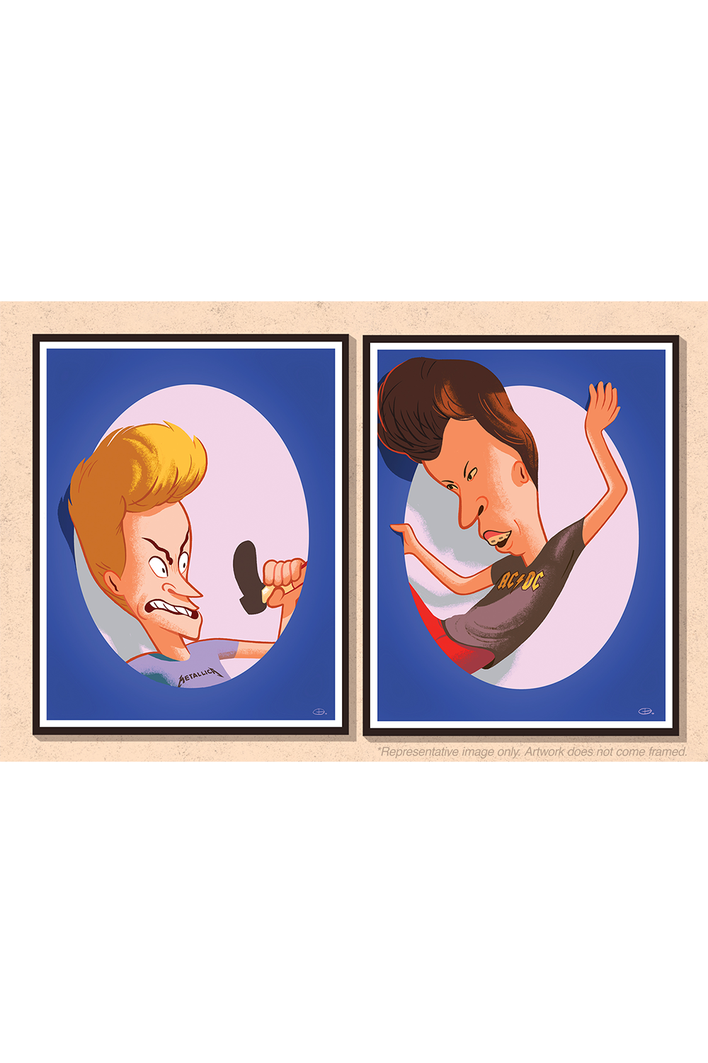 "Cut it out, Butthead" Set by Glen Brogan